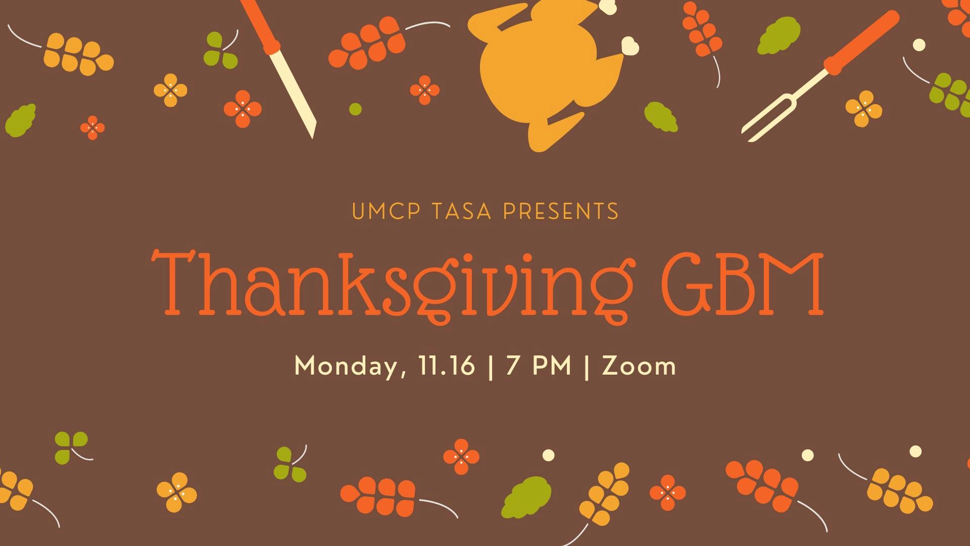 Thanksgiving GBM event image